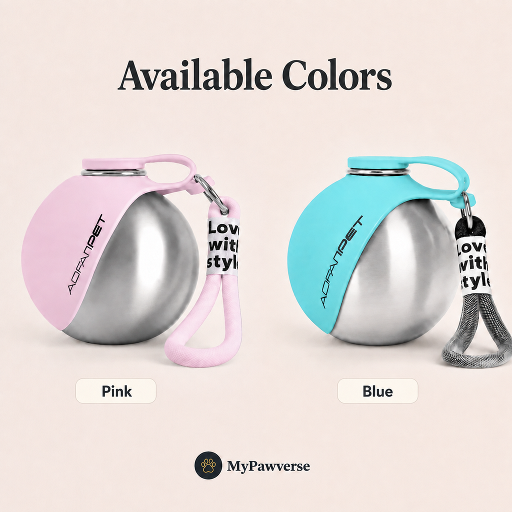 285ml portable pet bottle available colors: Pink and Blue