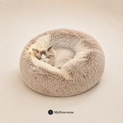 2-in-1 Convertible Pet Bed – Cozy Plush Nest