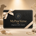 MyPawVerse premium digital gift card featuring the official brand logo